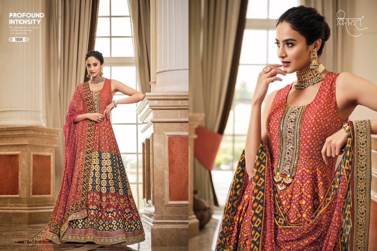 Virasat Gowns Soundhria 1001-1004 Series 4