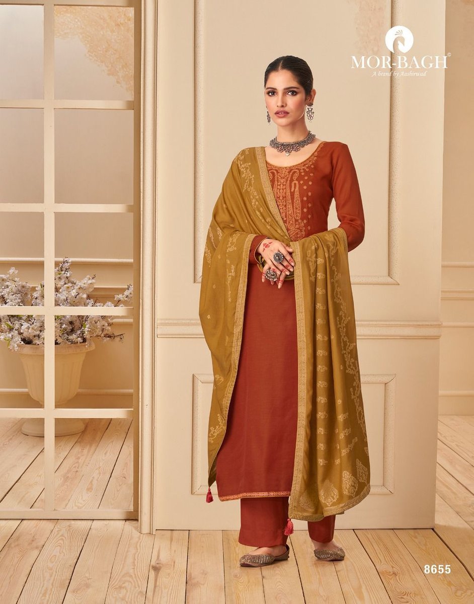 Aashirwad Creation Mor Bagh Lotus 8650-8655 Series 6