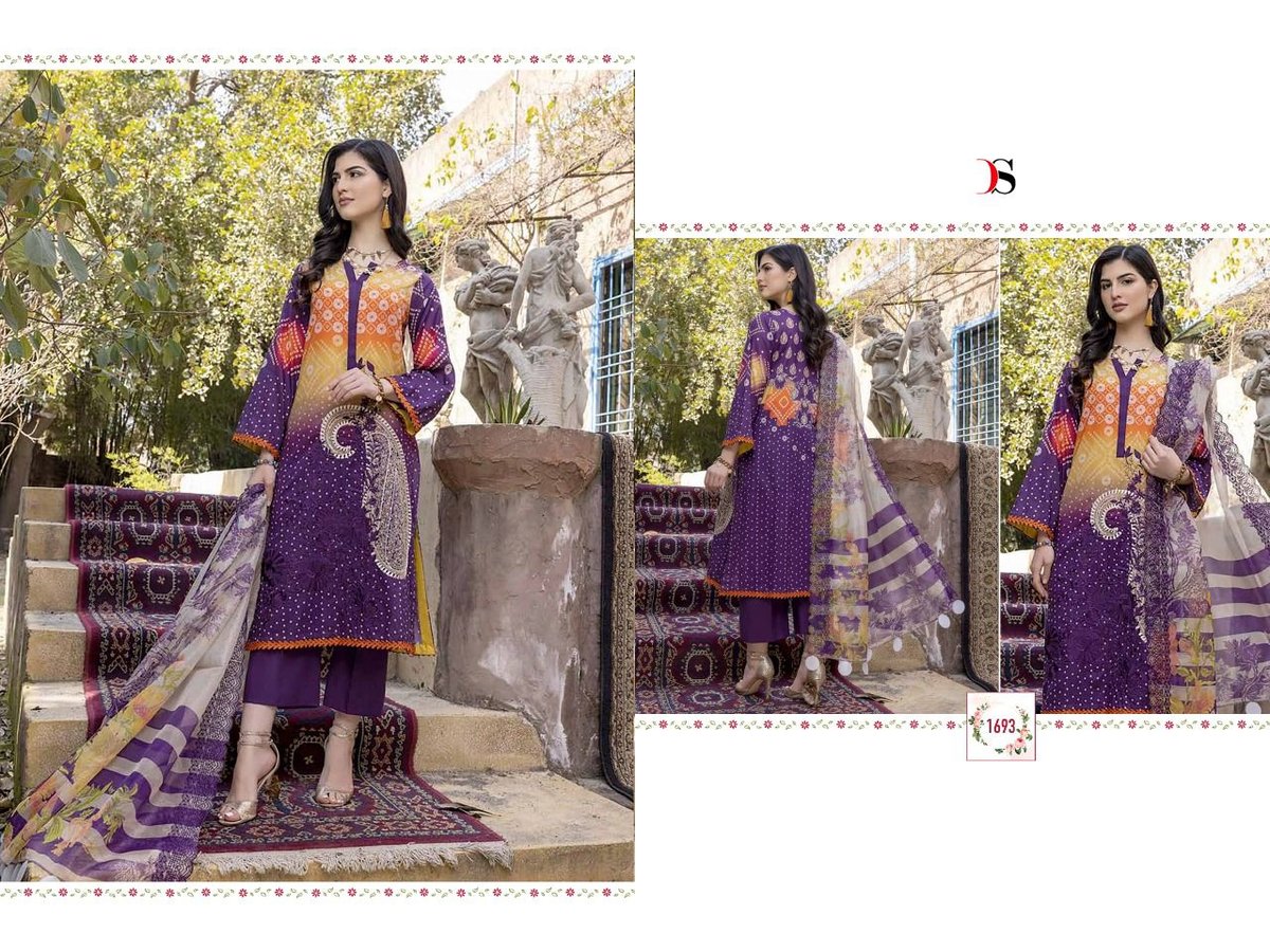 Deepsy Suits Firdous Aniiq 1691-1696 Series 3