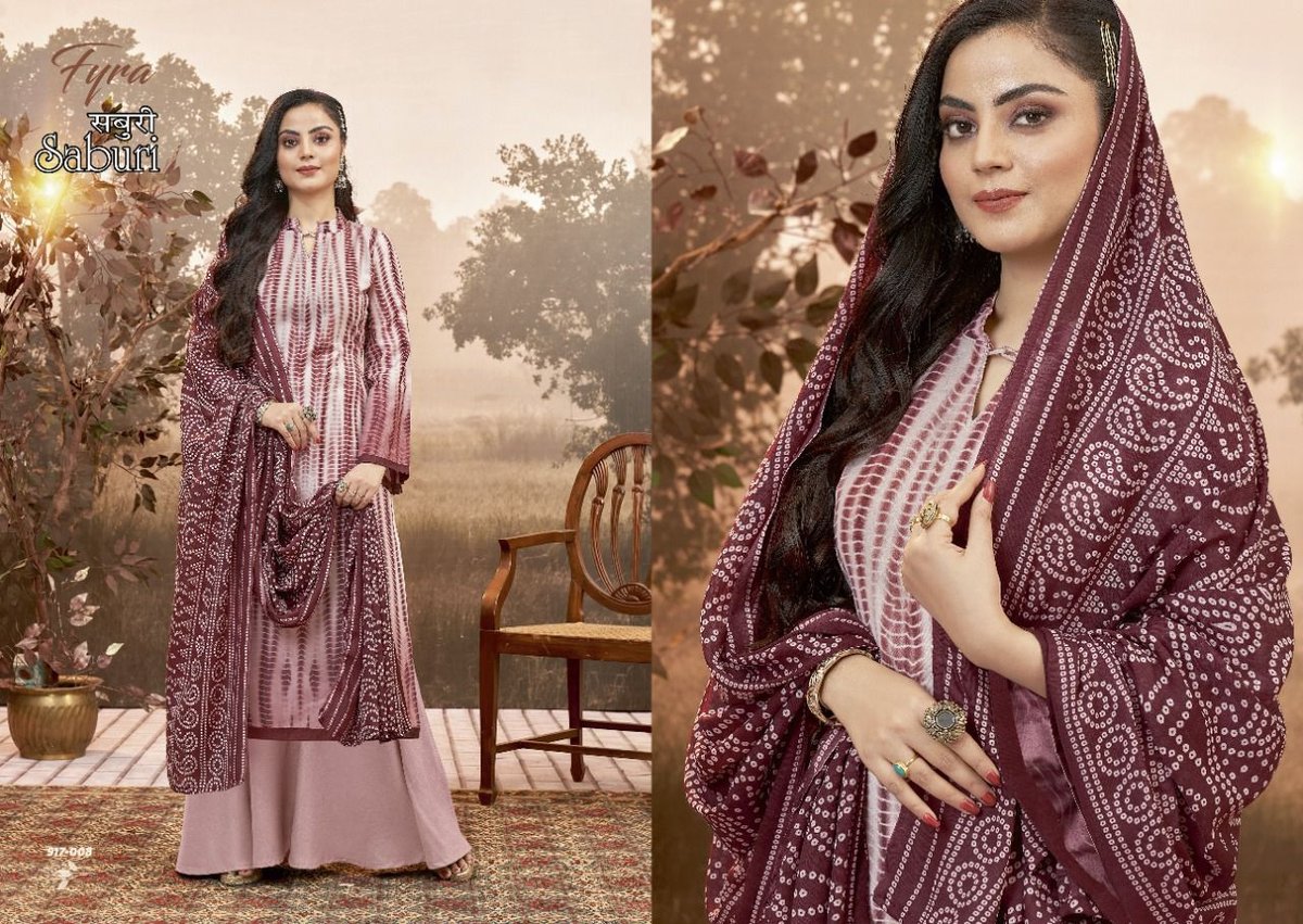 Alok Suit Fyra Saburi 917-001 to 917-010 Series 8