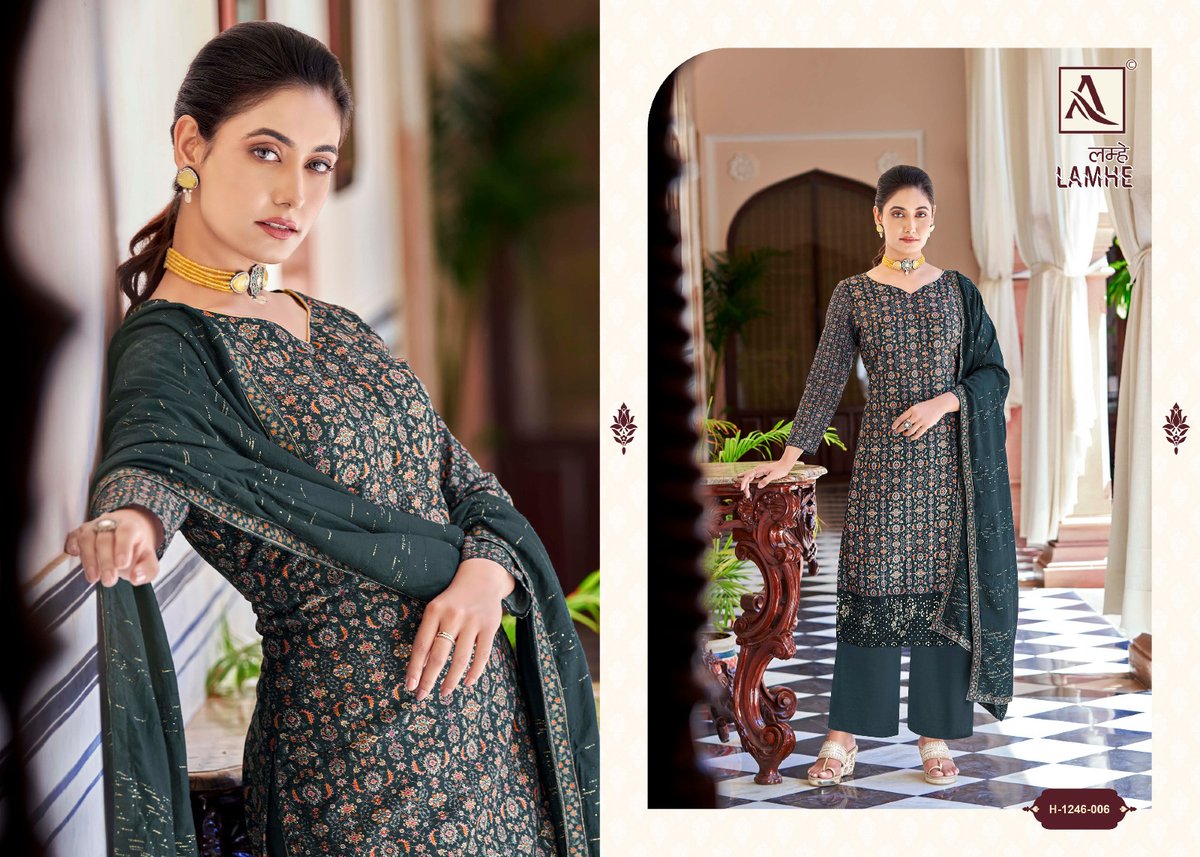 Alok Suit Lamhe 1246-001 to 1246-006 Series 6