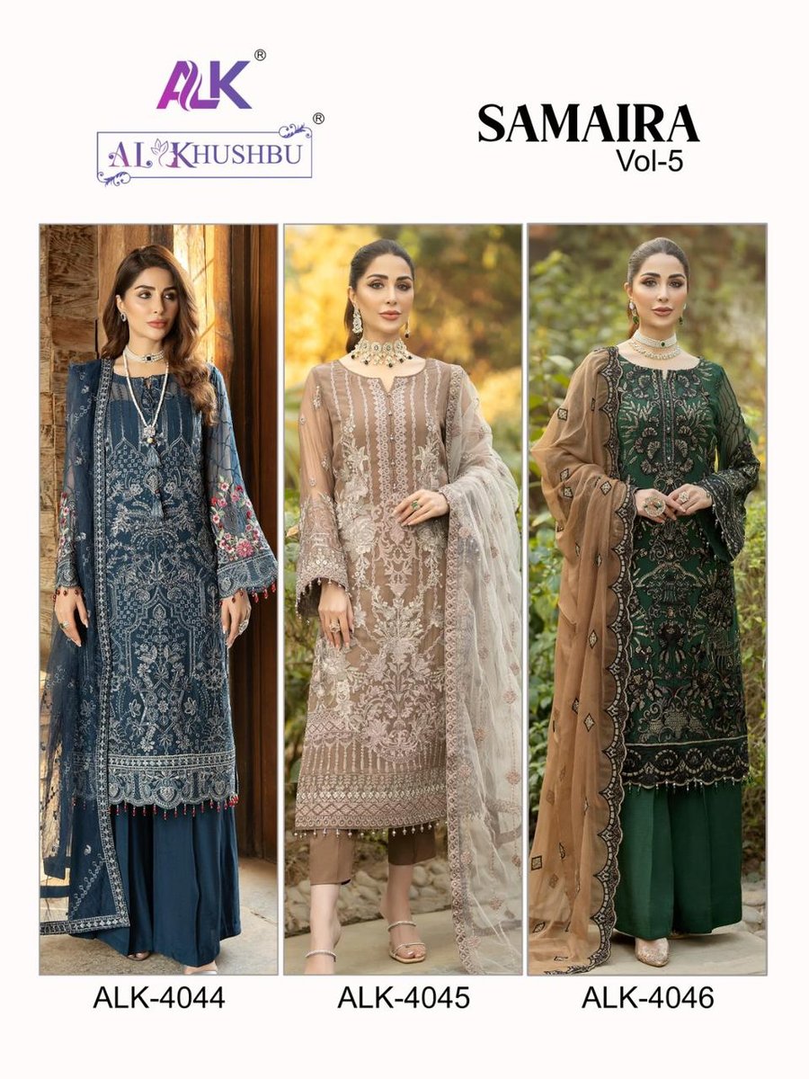 AL Khushbu Samaira Vol-5 4044-4046 Series 4