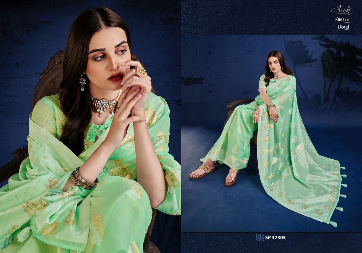 Aura Saree Dorai Vol-3 37301-37306 Series 5