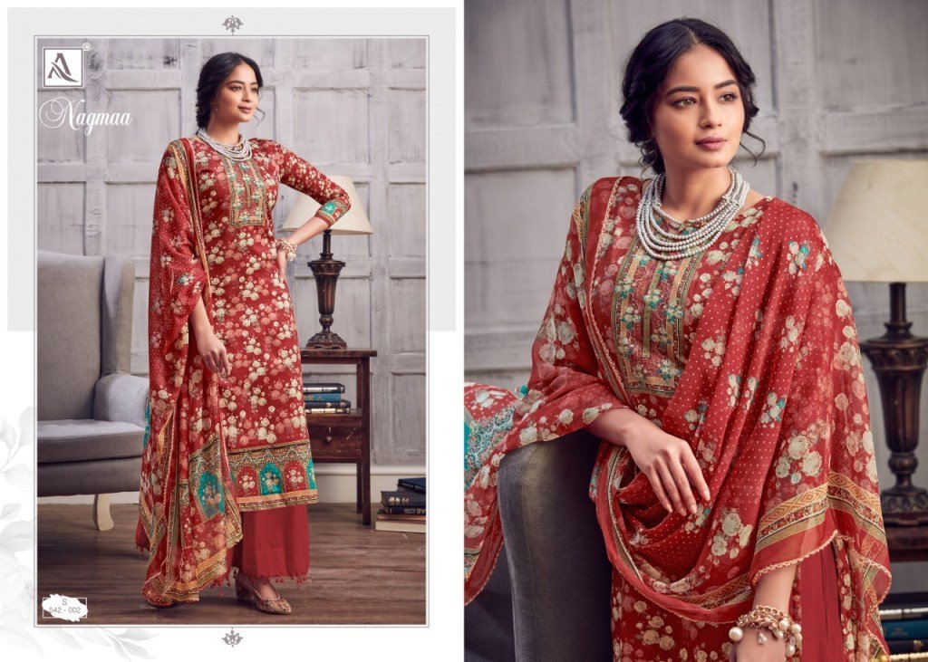 Alok Suits Nagmaa  542-001 to 542-010 Series 2