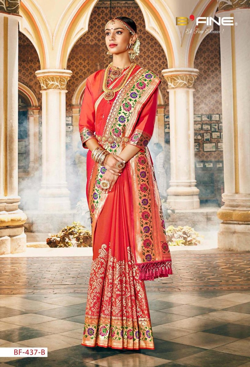 B Fine Saree Inayat 437 2