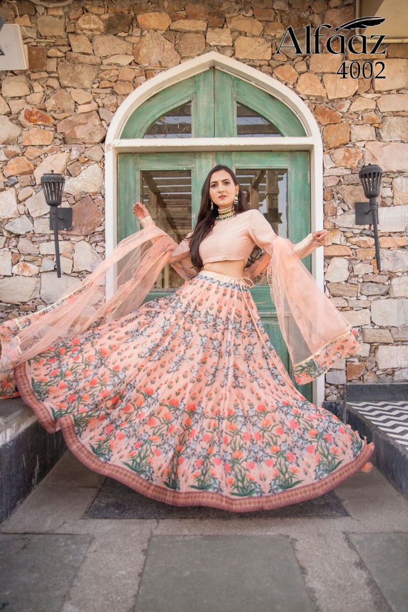 Alfaaz Vol-4 Printed Lehenga Choli 4001-4004 Series 2