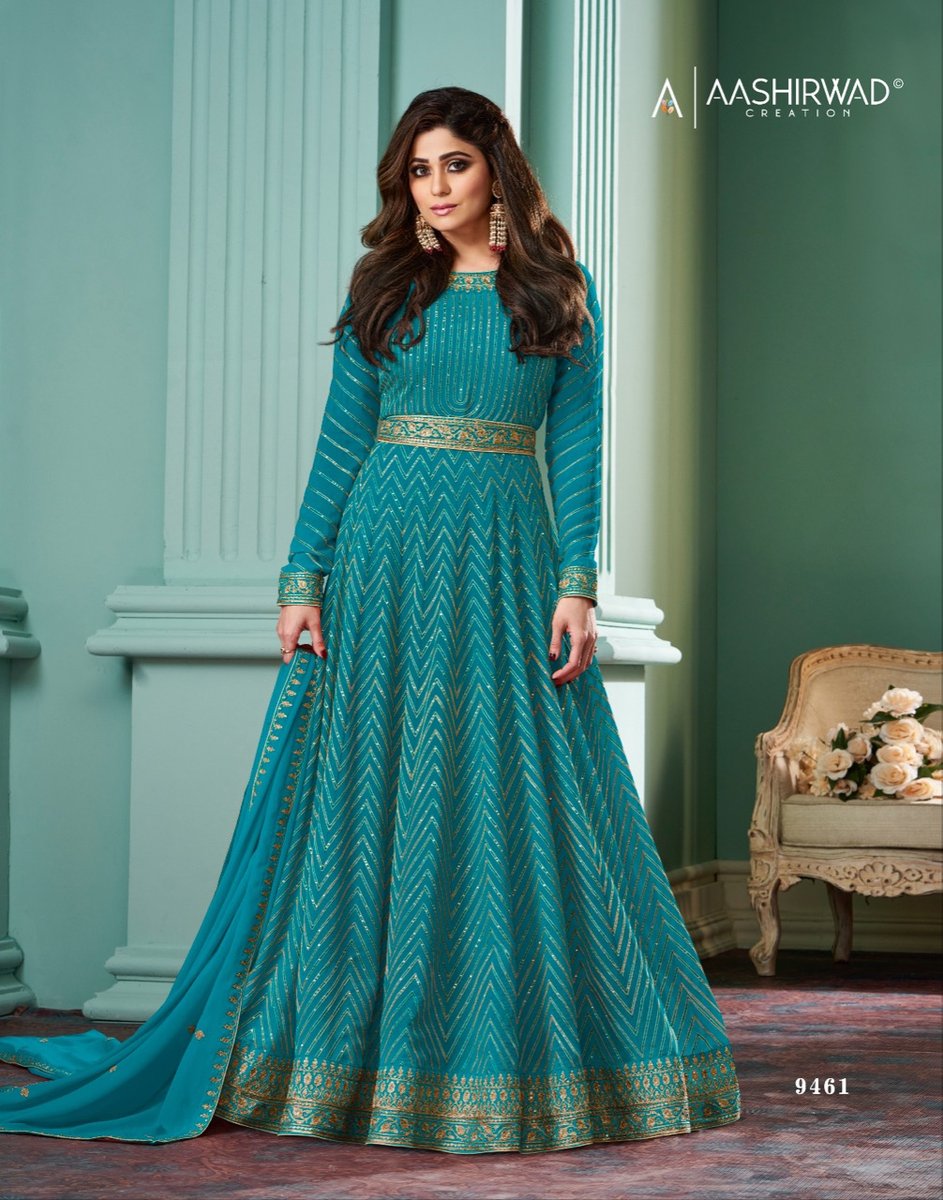 Aashirwad Creation Alizza Diamond 9460-9464 Series 2
