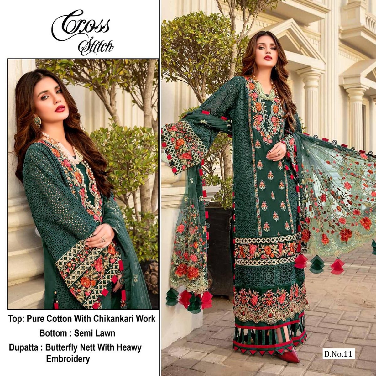 Cross Stitch 11 Dress Material 1