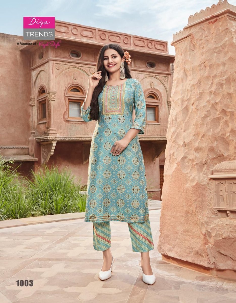 Diya Trends Gold Vol-1 1001-1010 Series 3