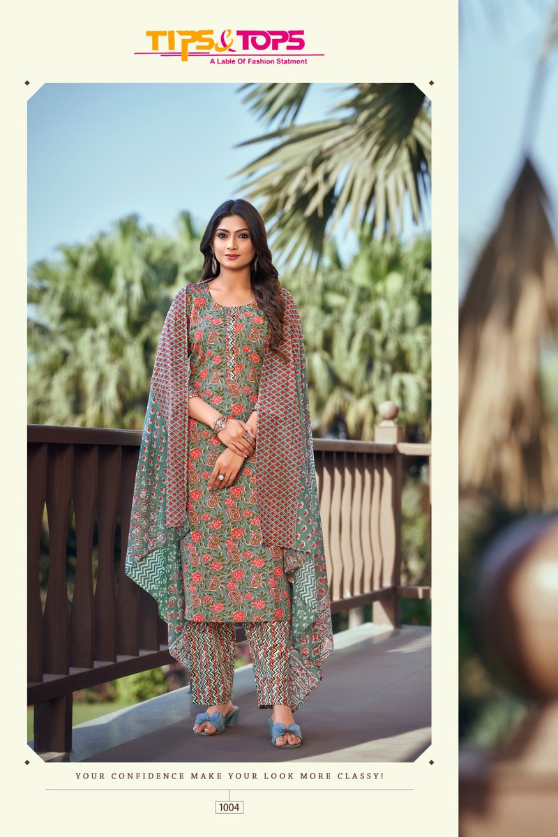 TIPS & TOPS SUMMER FASHION 1001 TO 1006 4