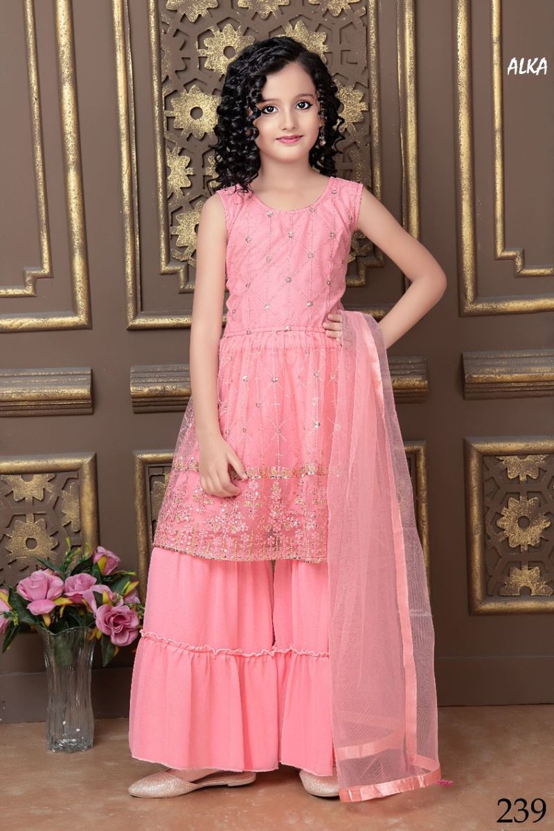 Alka Kidswear Suit Vol-32 236-239 Series 4