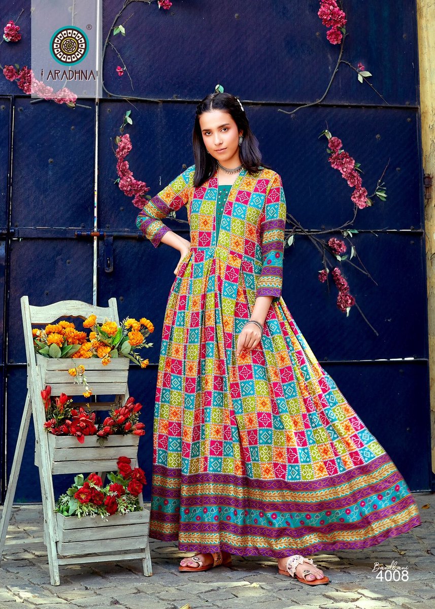 Aradhna Fashion Bandhani Vol-4 4001-4012 Series 8