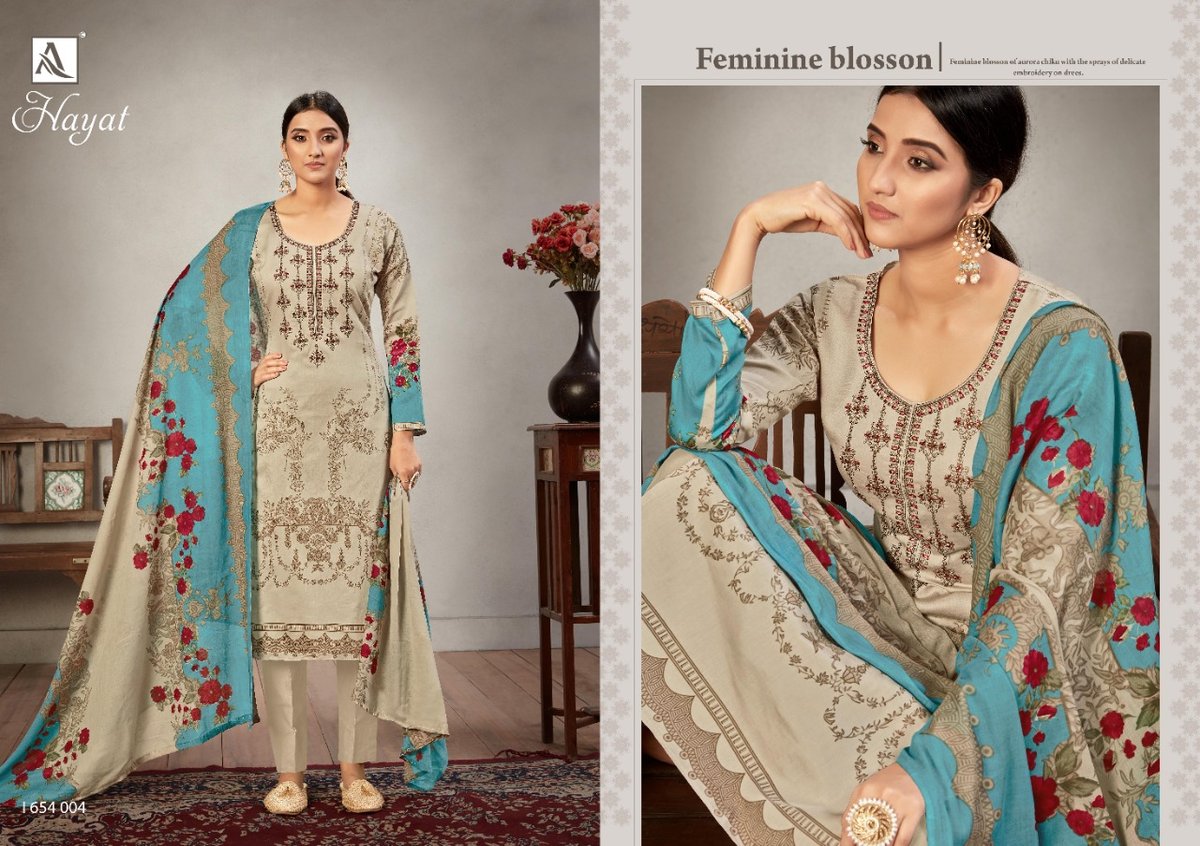 Alok Suits Hayat 654-001-654-008 Series 4