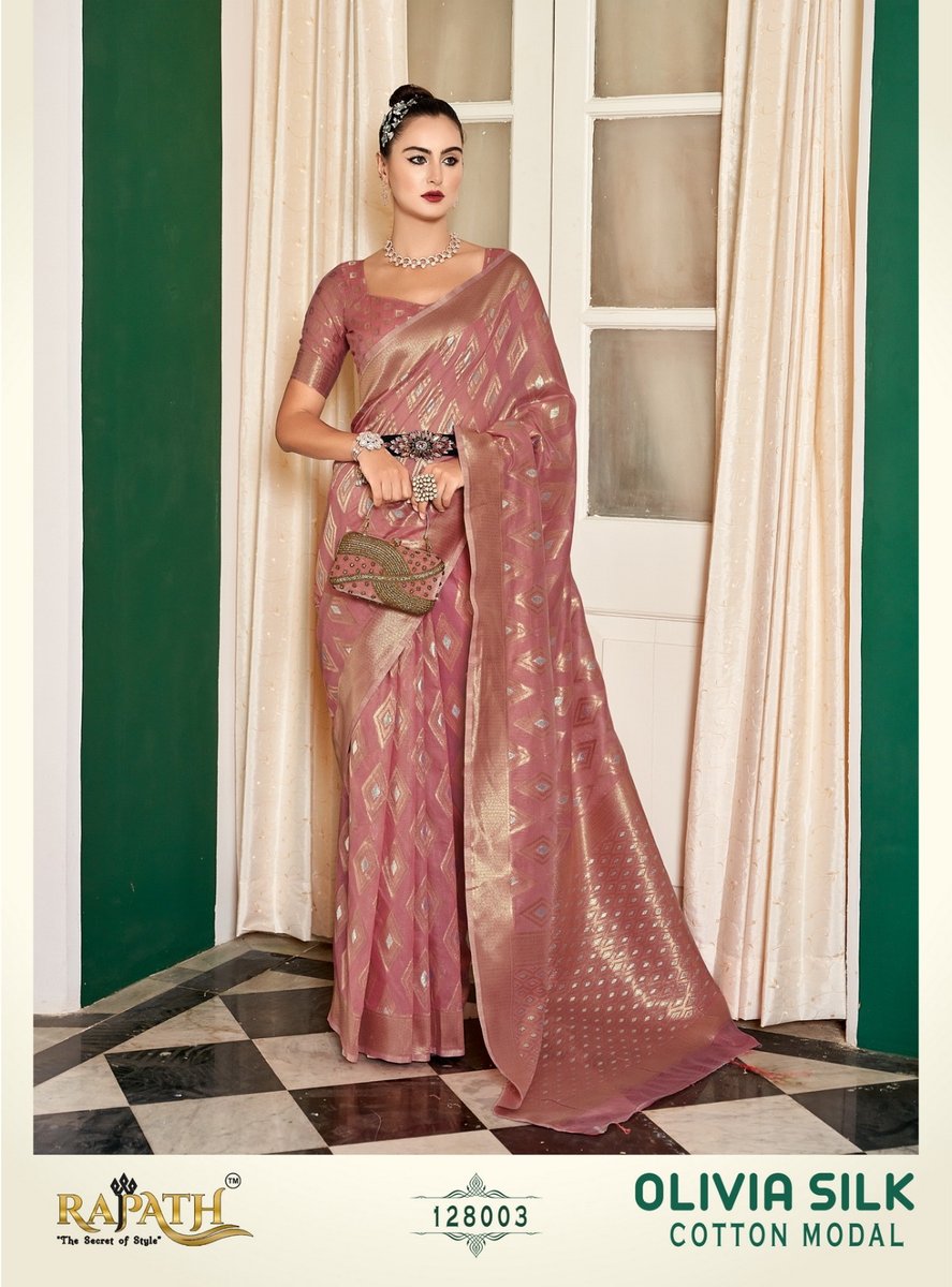 Rajpath Fabrics Olivia Silk 128001-128006 Series 3
