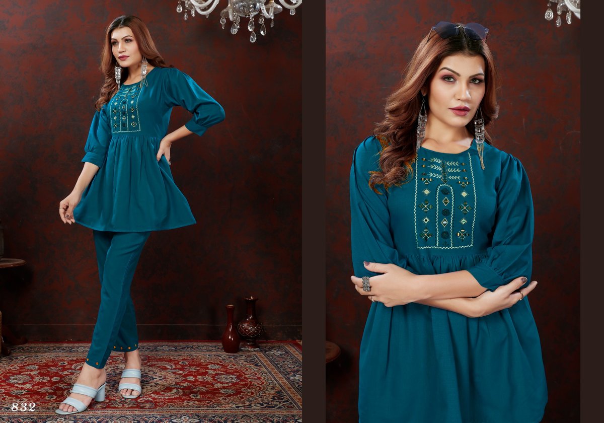 MOKSH CO-ORD SET KARIGARI 831 TO 836 2