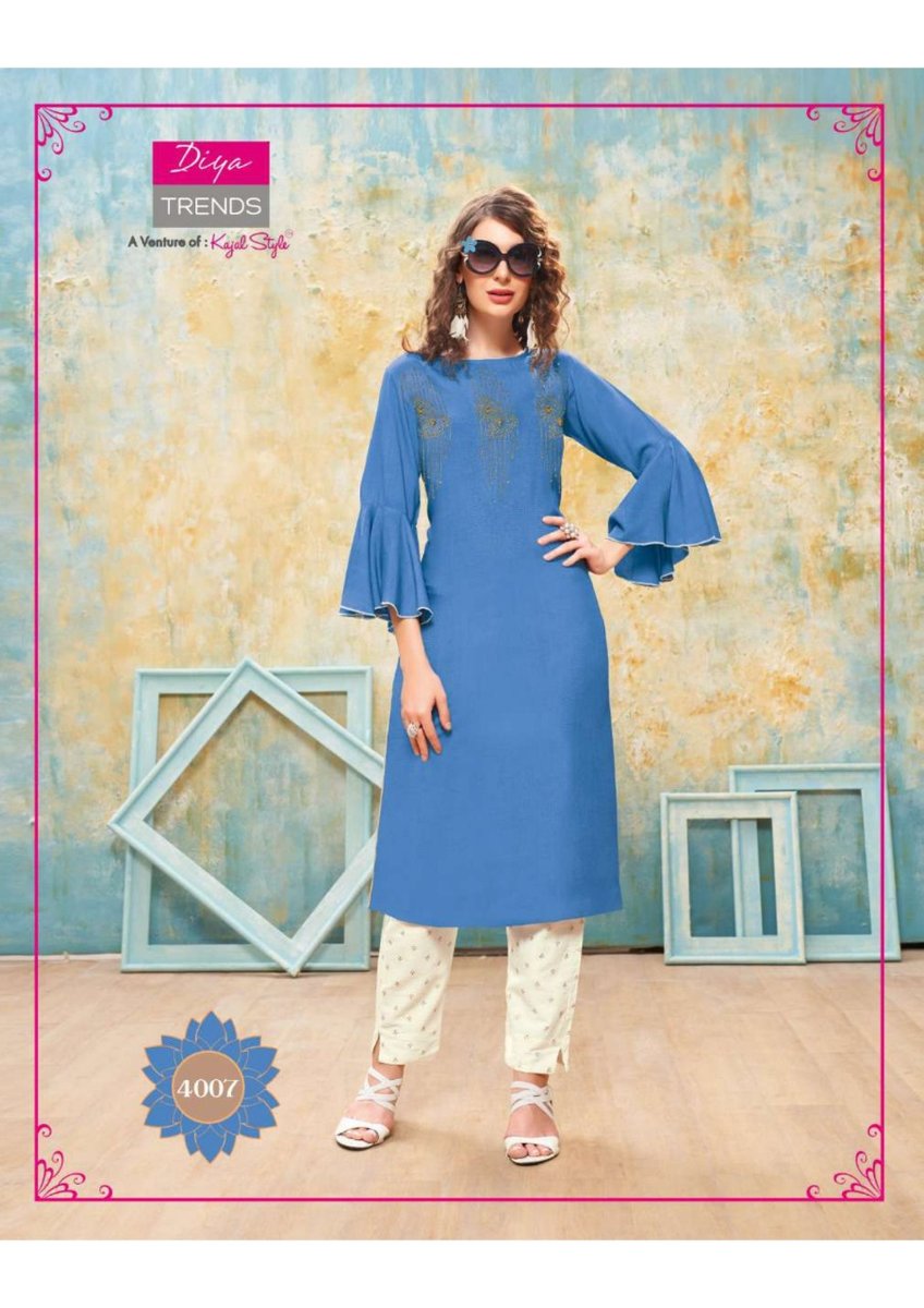 Diya Trendz Forever Vol-4 4001-4012 Series 7