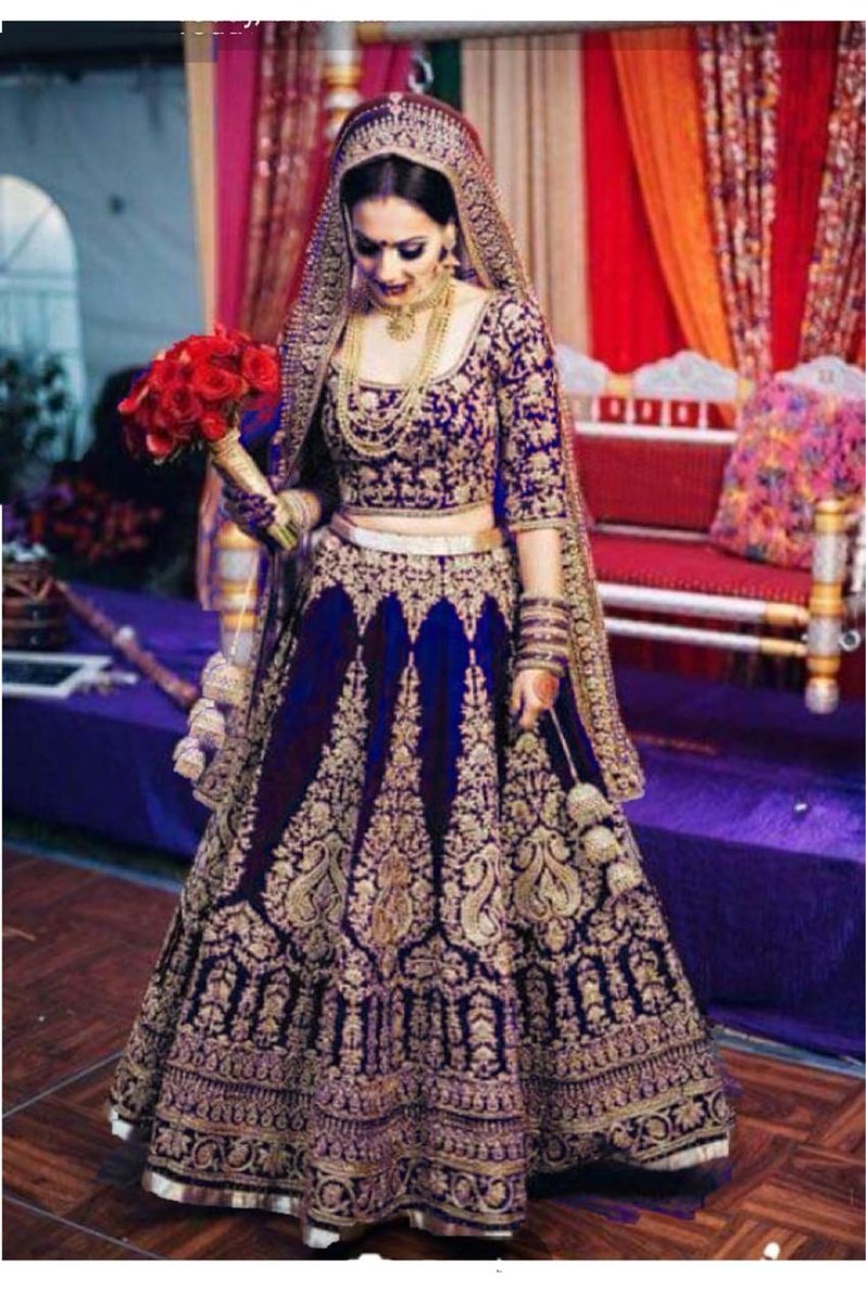 DJ Bridal Wedding Wear Lehenga DJ-112 Colors 5