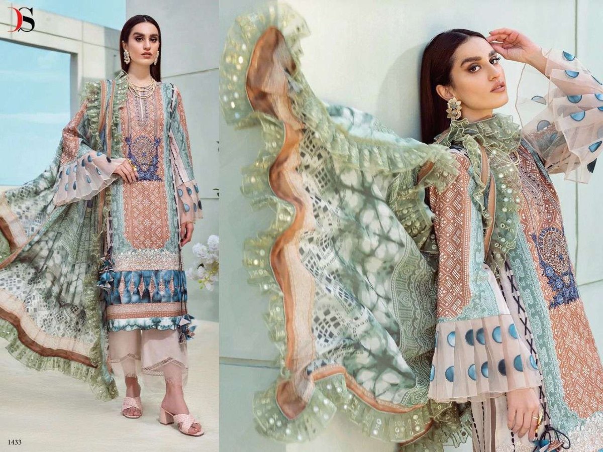 Deepsy Suits Firdous 22 Vol-3 1431-1438 Series 3