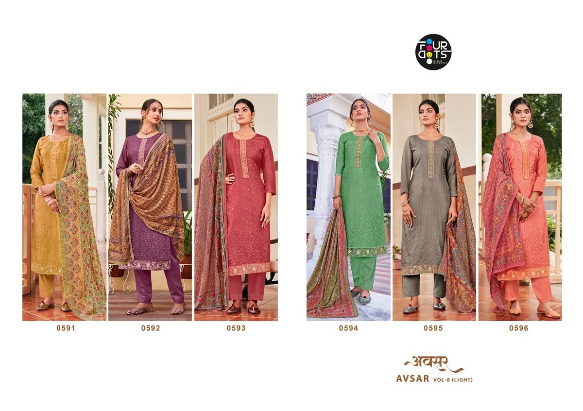 Four Dots Avsar Vol-6 0591-0596 Series 7