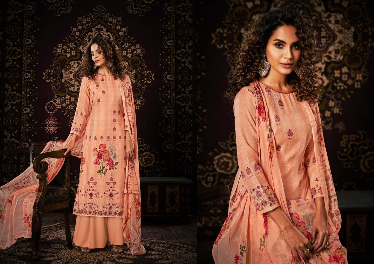 Belliza Designer Noor 578-001 To 578-010 Series 4