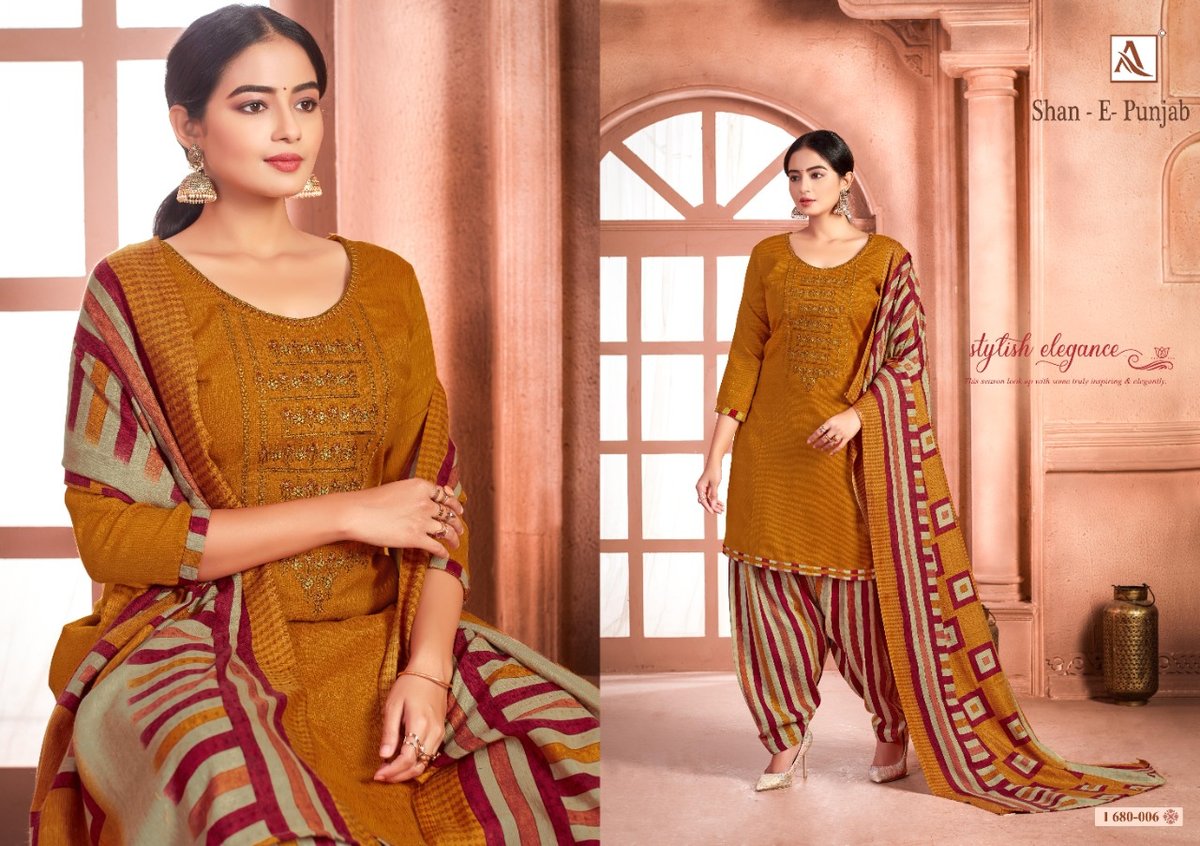 Alok Suits Shan E Punjab 680-001-680-010 Series 6