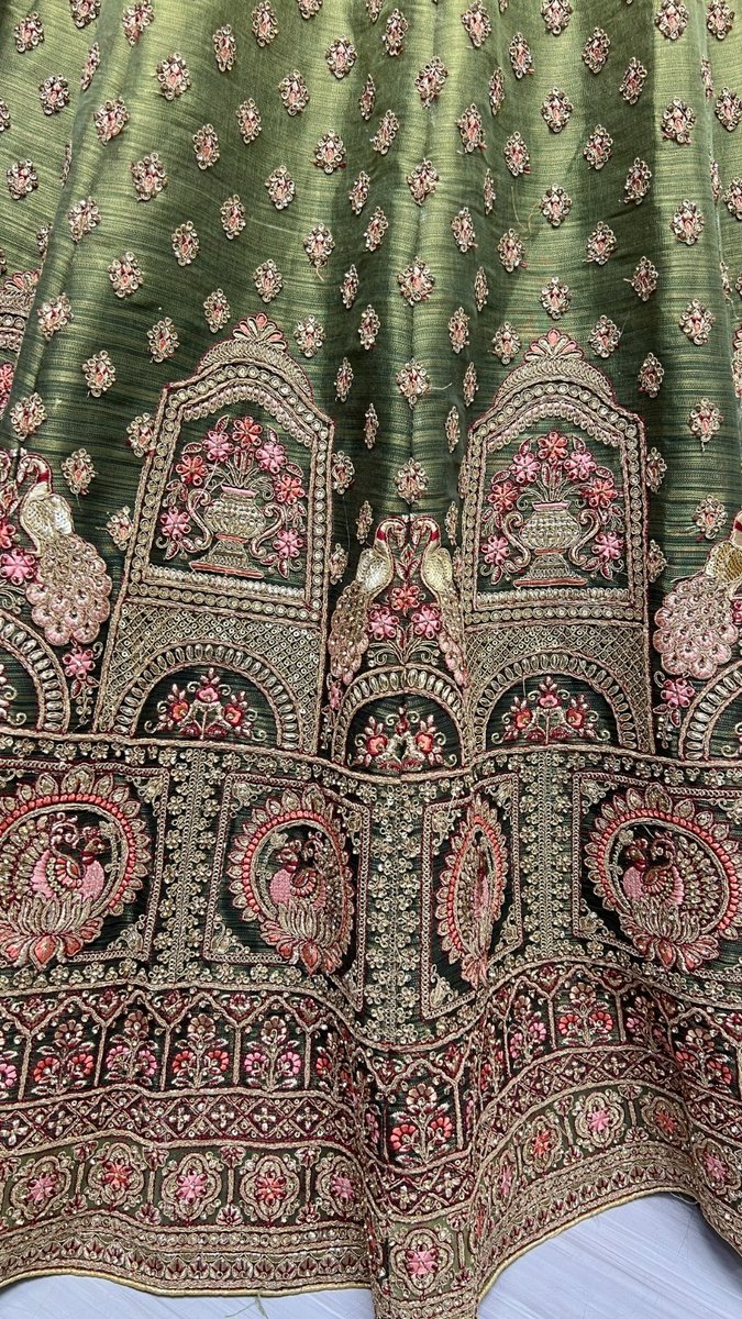 Anjani Art Heavy Lehenga 2504 Colors 4