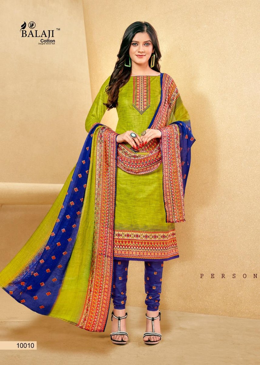 Balaji Cotton Arnika Vol-10 10001-10012 Series 10