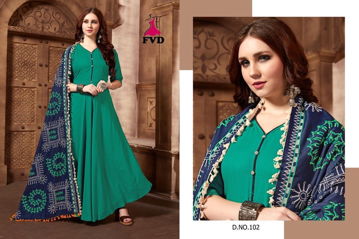 Fashion valley Dresses Shalni Vol-1 101-106 Series 2
