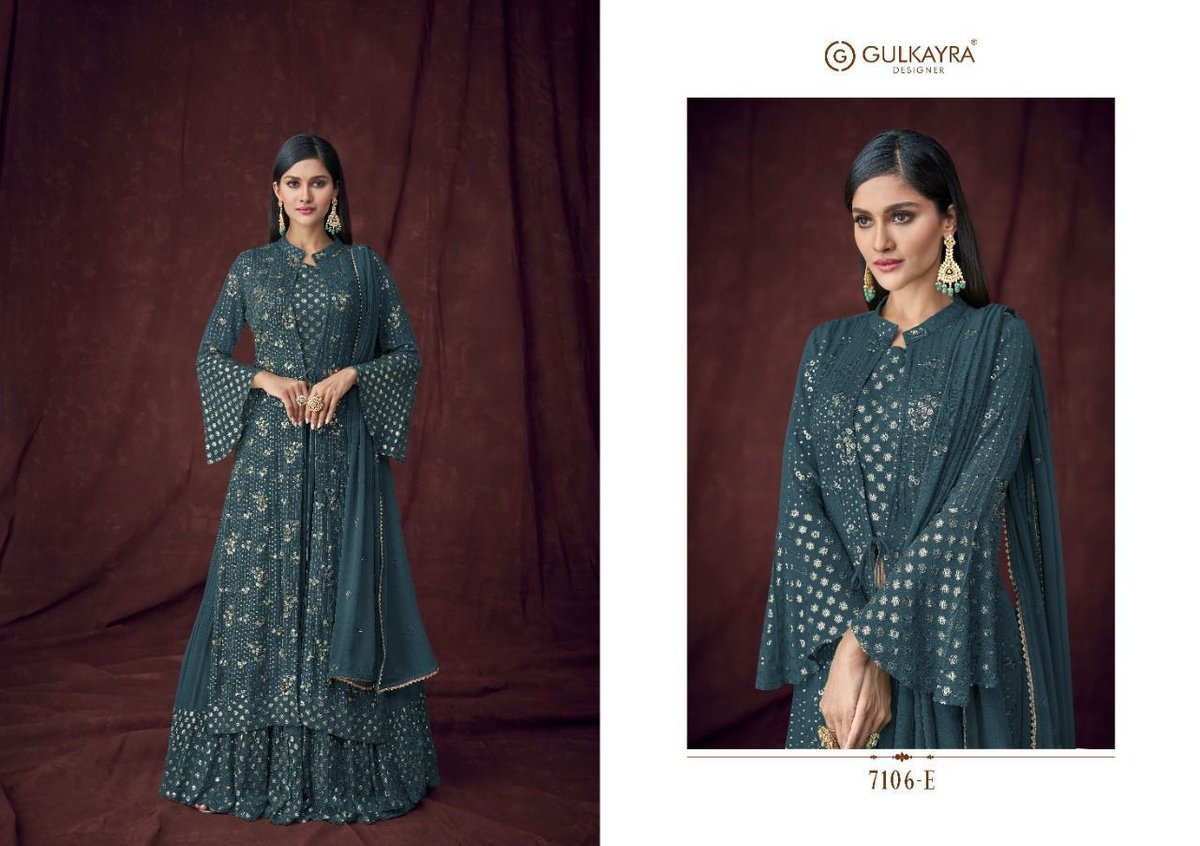 Gulkayra Designer Attraction Gold 7106 Colors 5