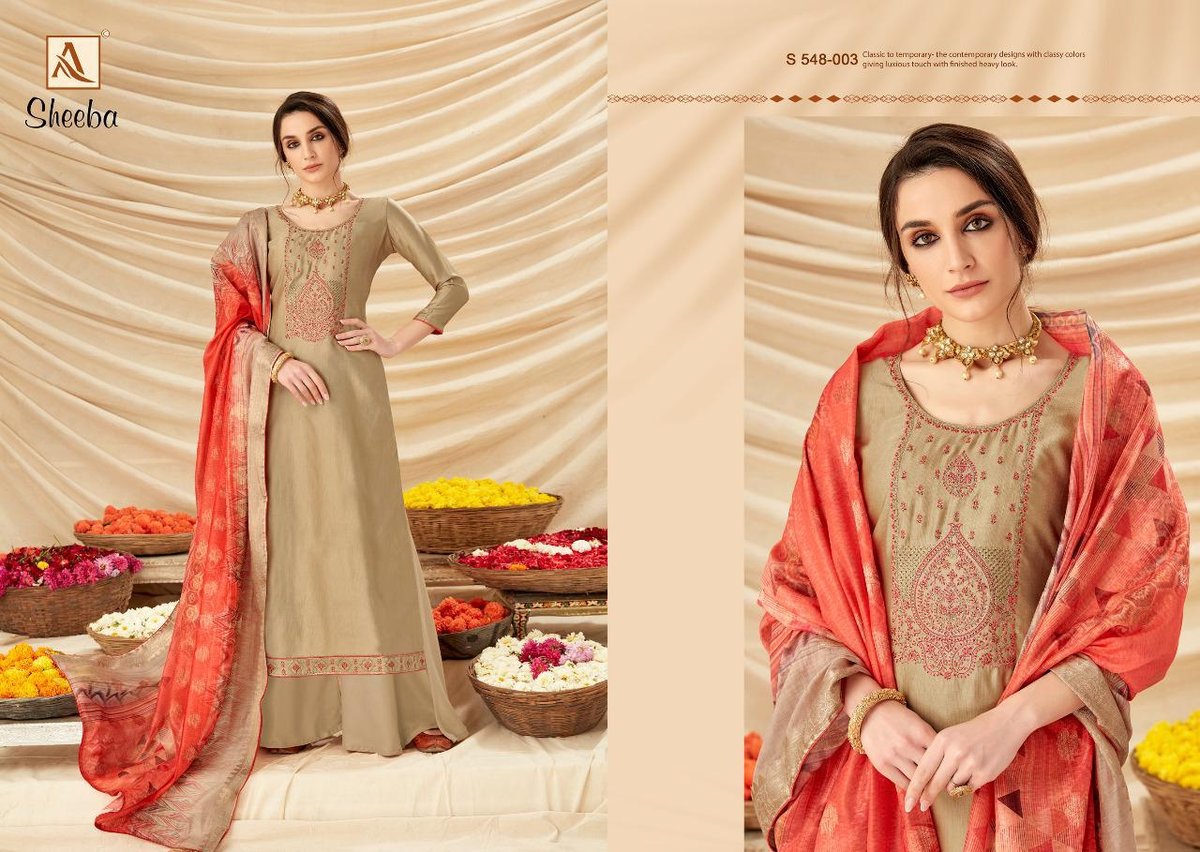 Alok Suits Sheeba 548-001-548-008 Series 3