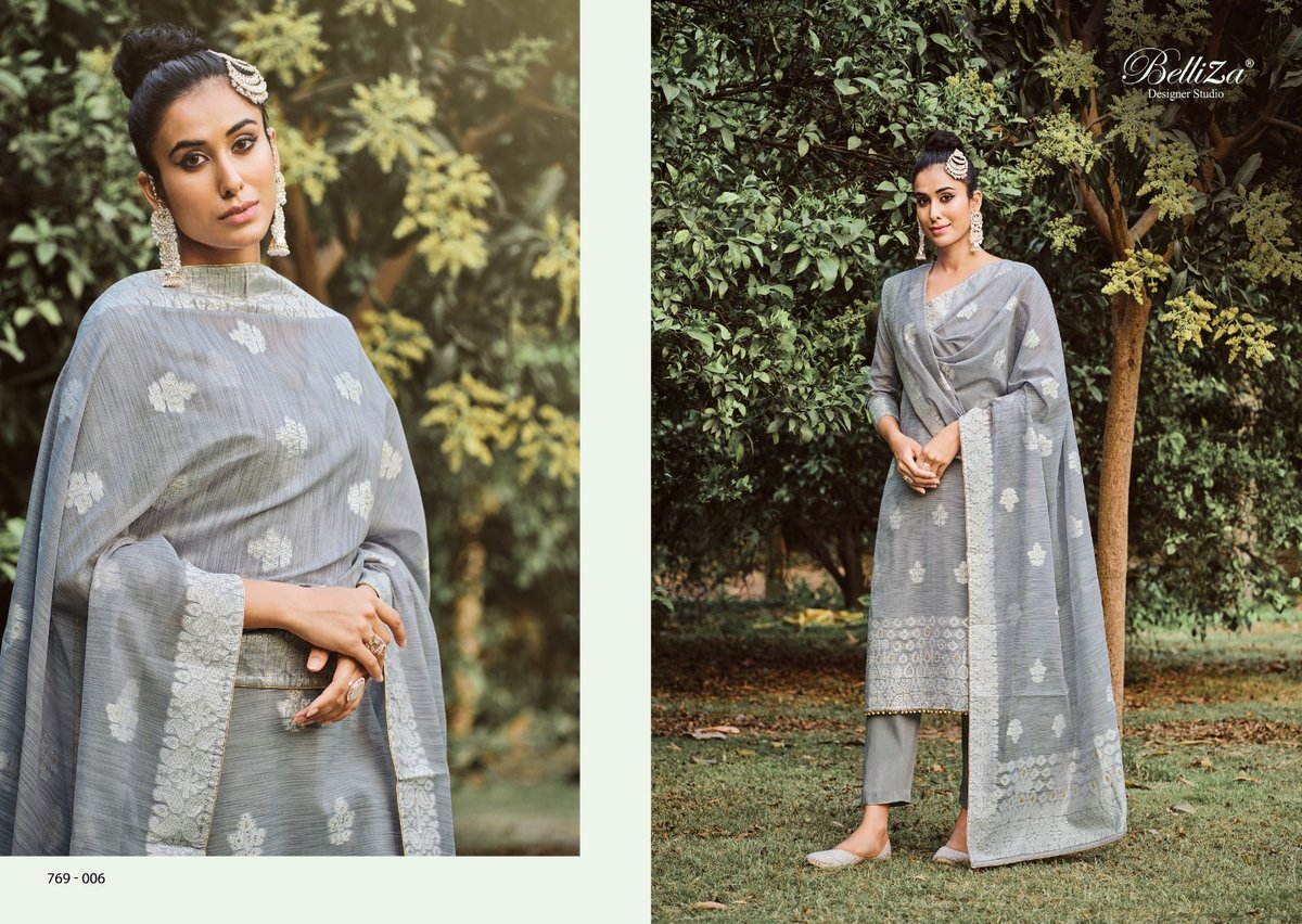 Belliza Designer Zeenat 769-001 To 769-006 Series 6