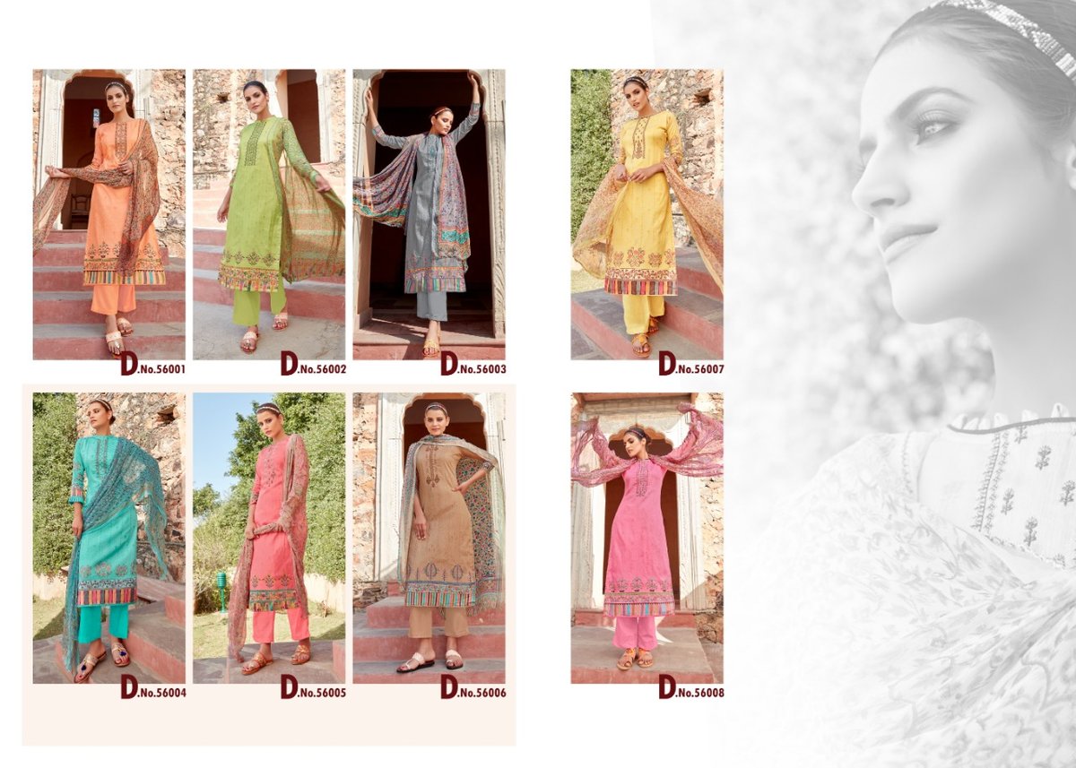 Ankit Textiles Helious 56001-56008 Series 9