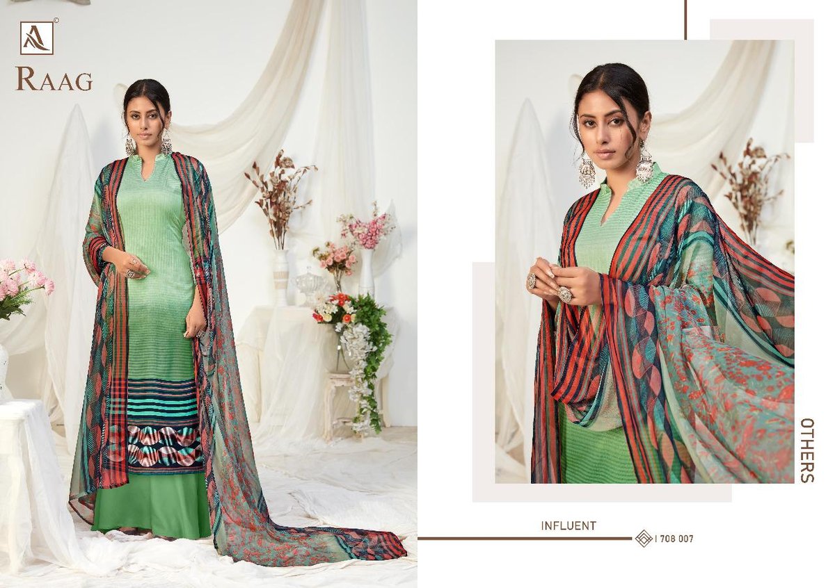 Alok Suits Raag 1708-001 to 1708-008 Series 7