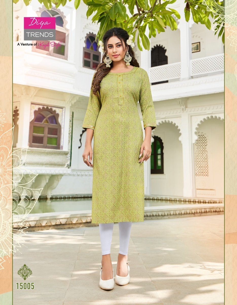 Diya Trends Garden City Vol-15 15001-15014 Series 5