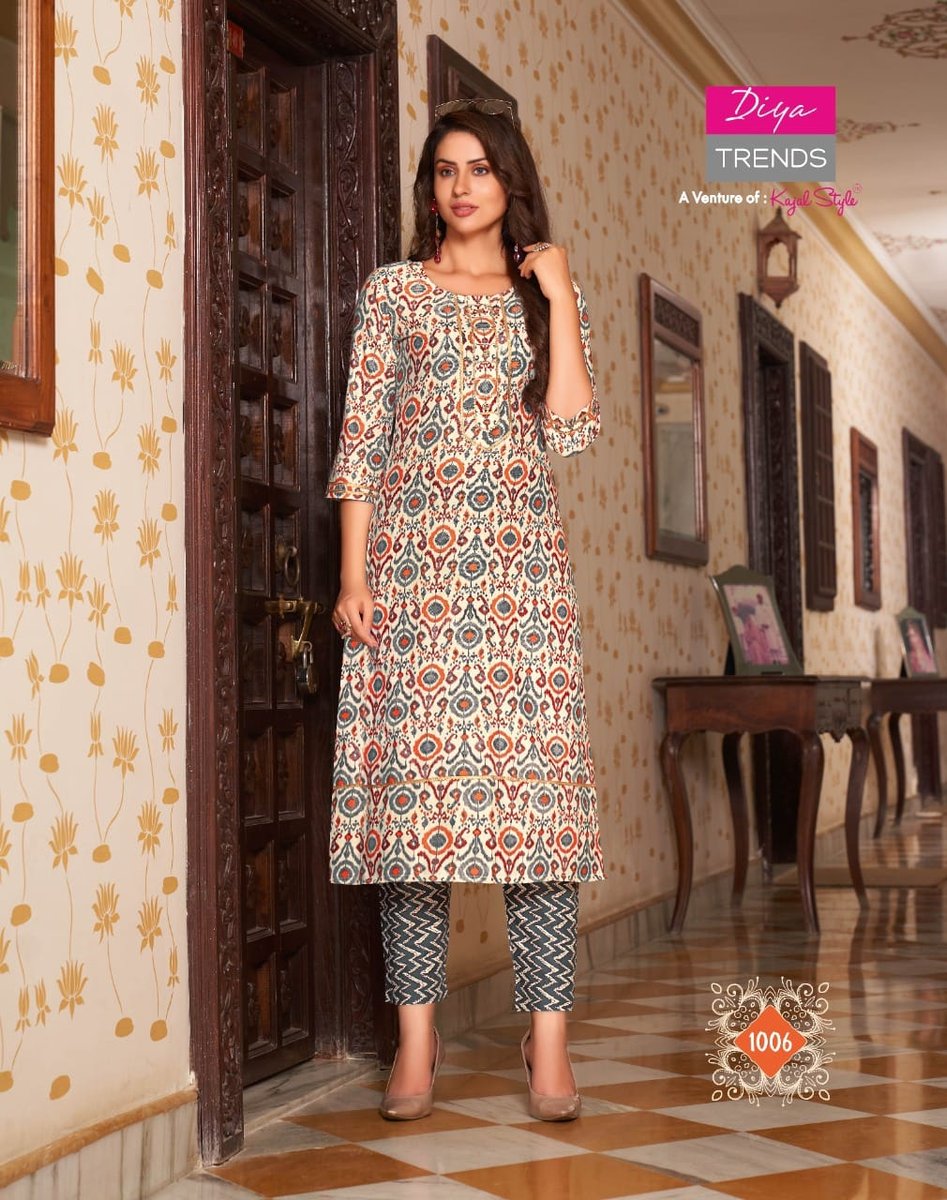 Diya Trendz Cotton Candy Vol-1 1001-1014 Series 6