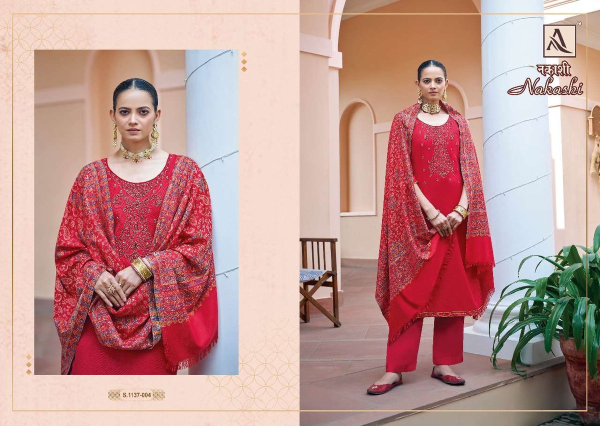 Alok Suit Nakashi 1137-001 to 1137-006 Series 4