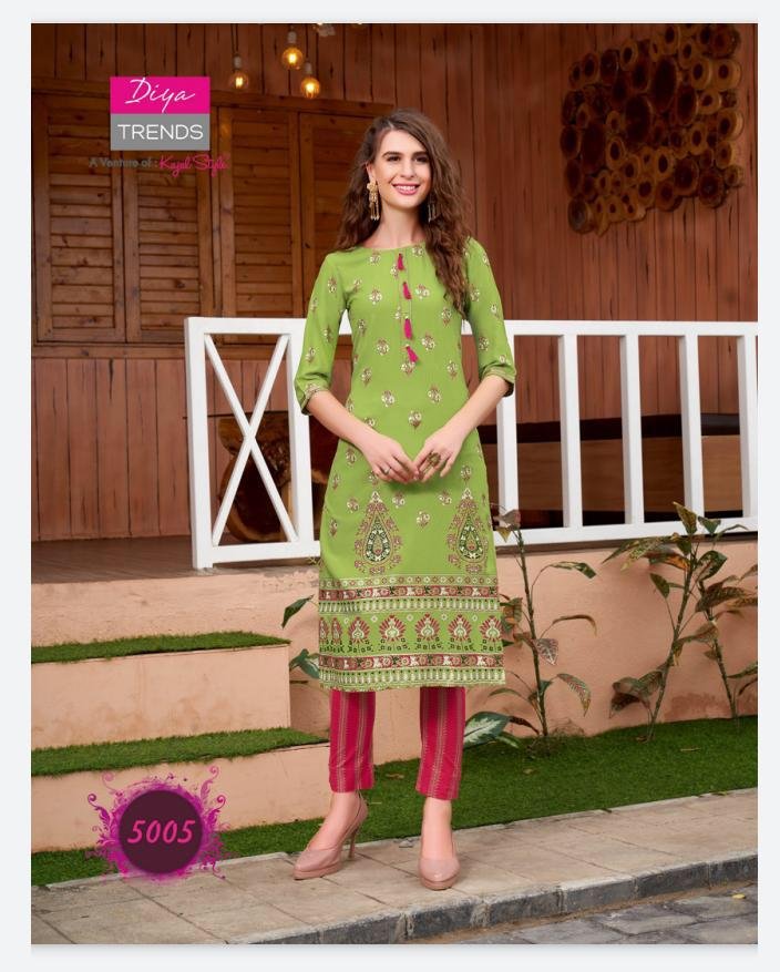 Diya Trends Fashionista Vol-1 5001-5012 Series 5
