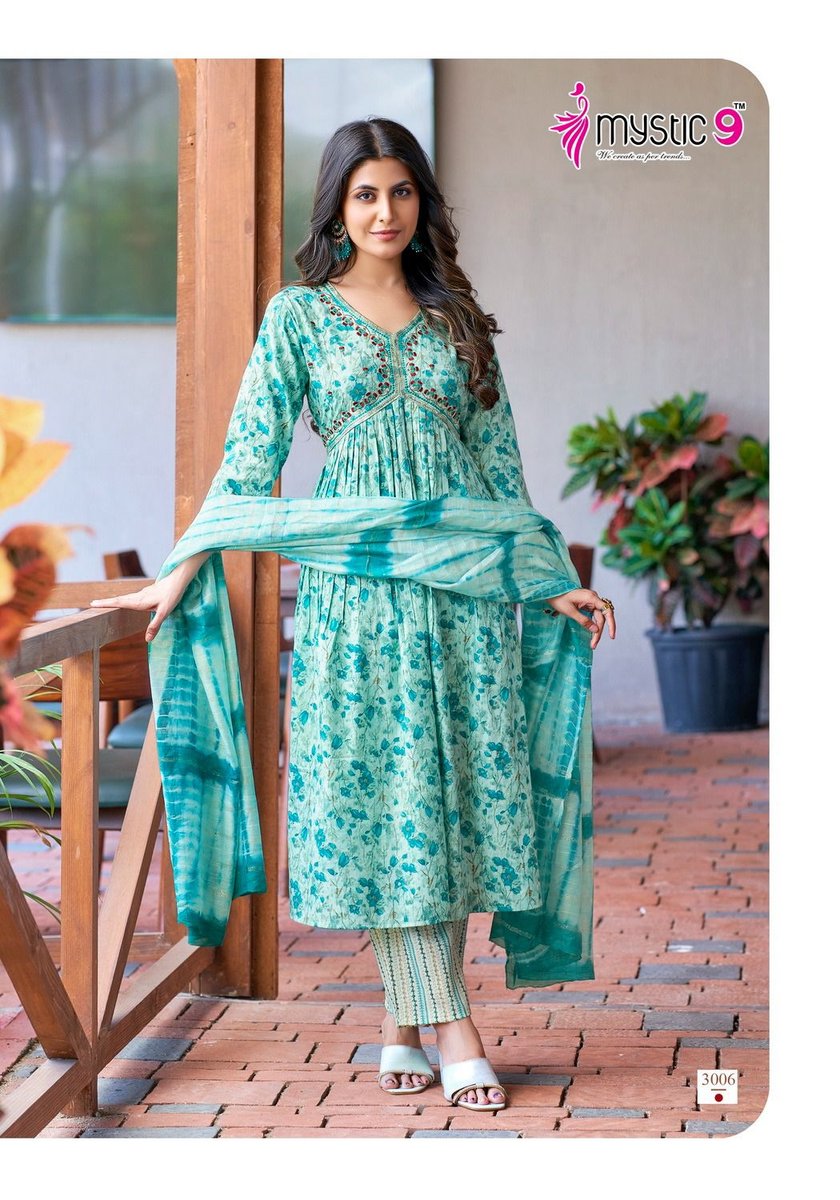 MYSTIC 9 HEENA VOL-3 3001 TO 3008 6