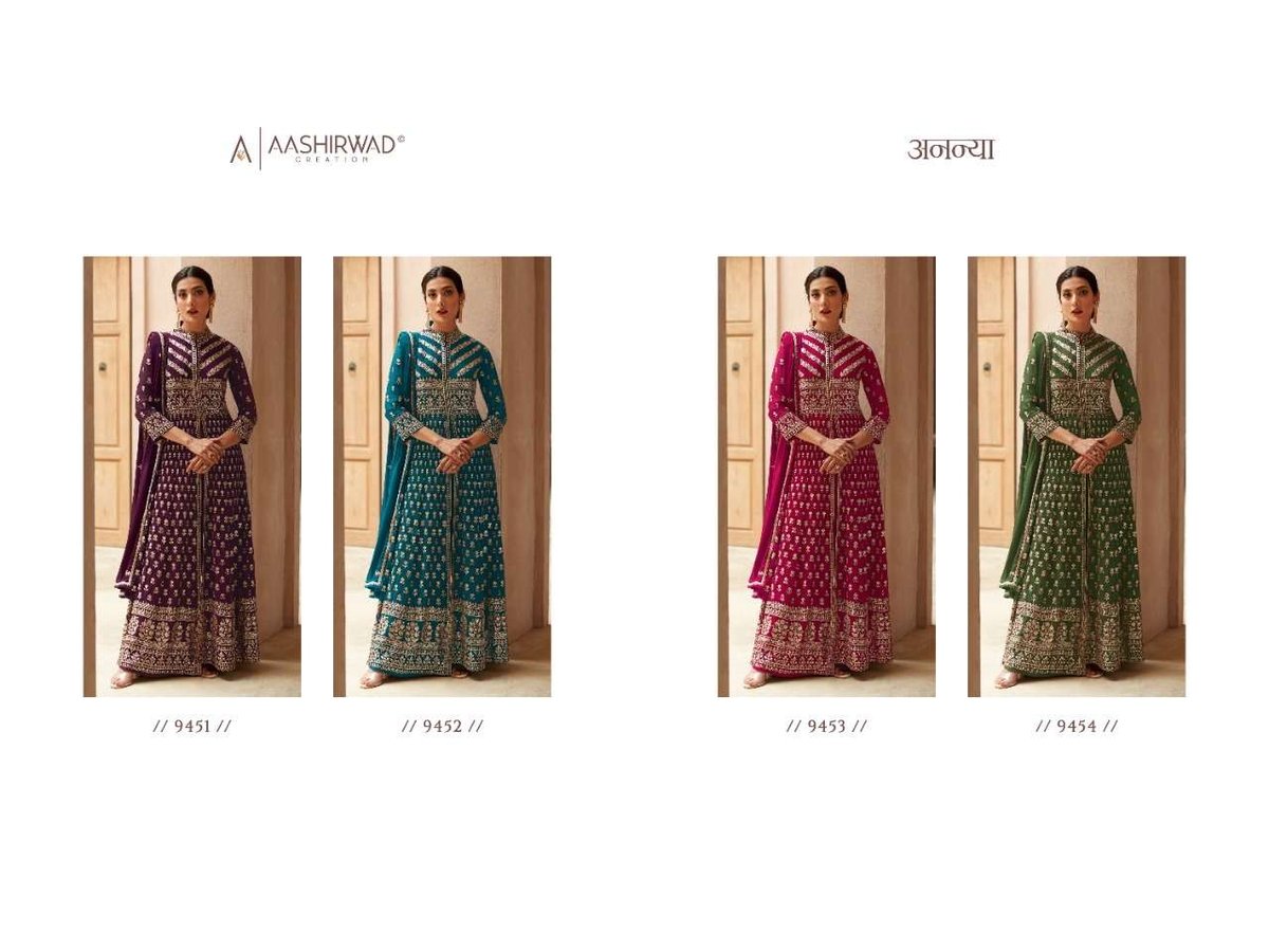 Aashirwad Creation Ananya 9451-9454 Series 5