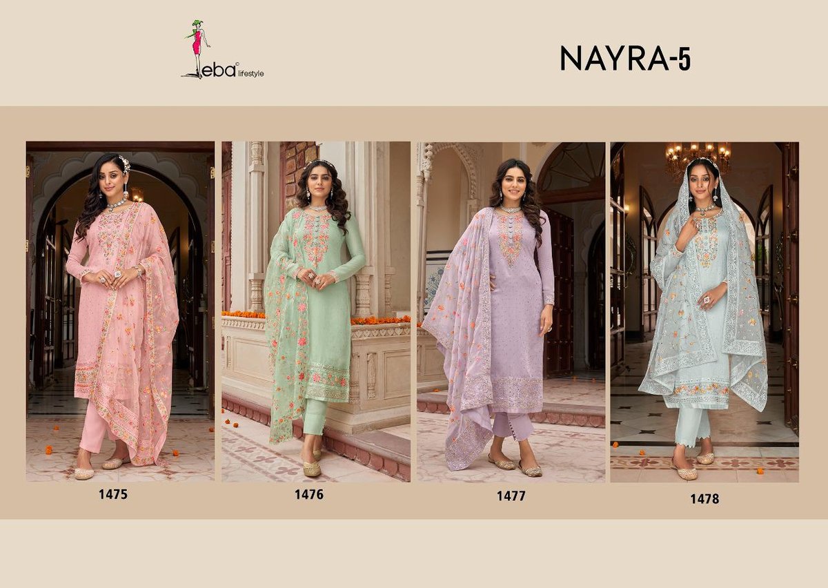Eba Lifestyle Nayra Vol-5 1475-1478 Series 5