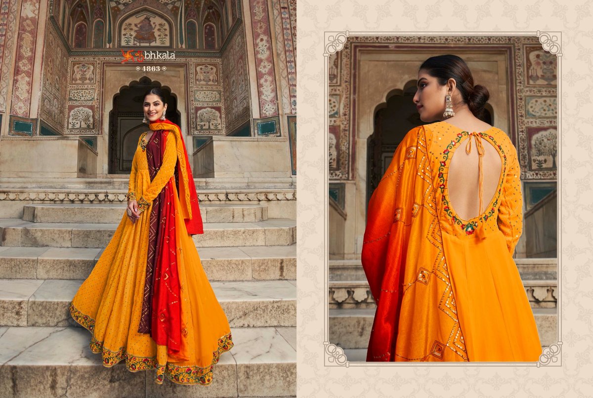 Shubhkala Flory Vol-30 4861-4864 Series 3