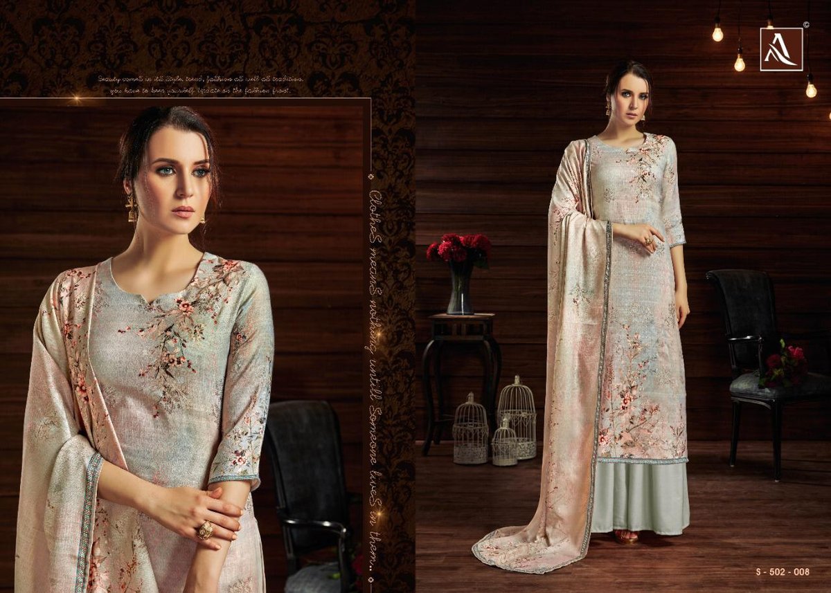 Alok Suits Aavika 502-001-502-008 Series 8