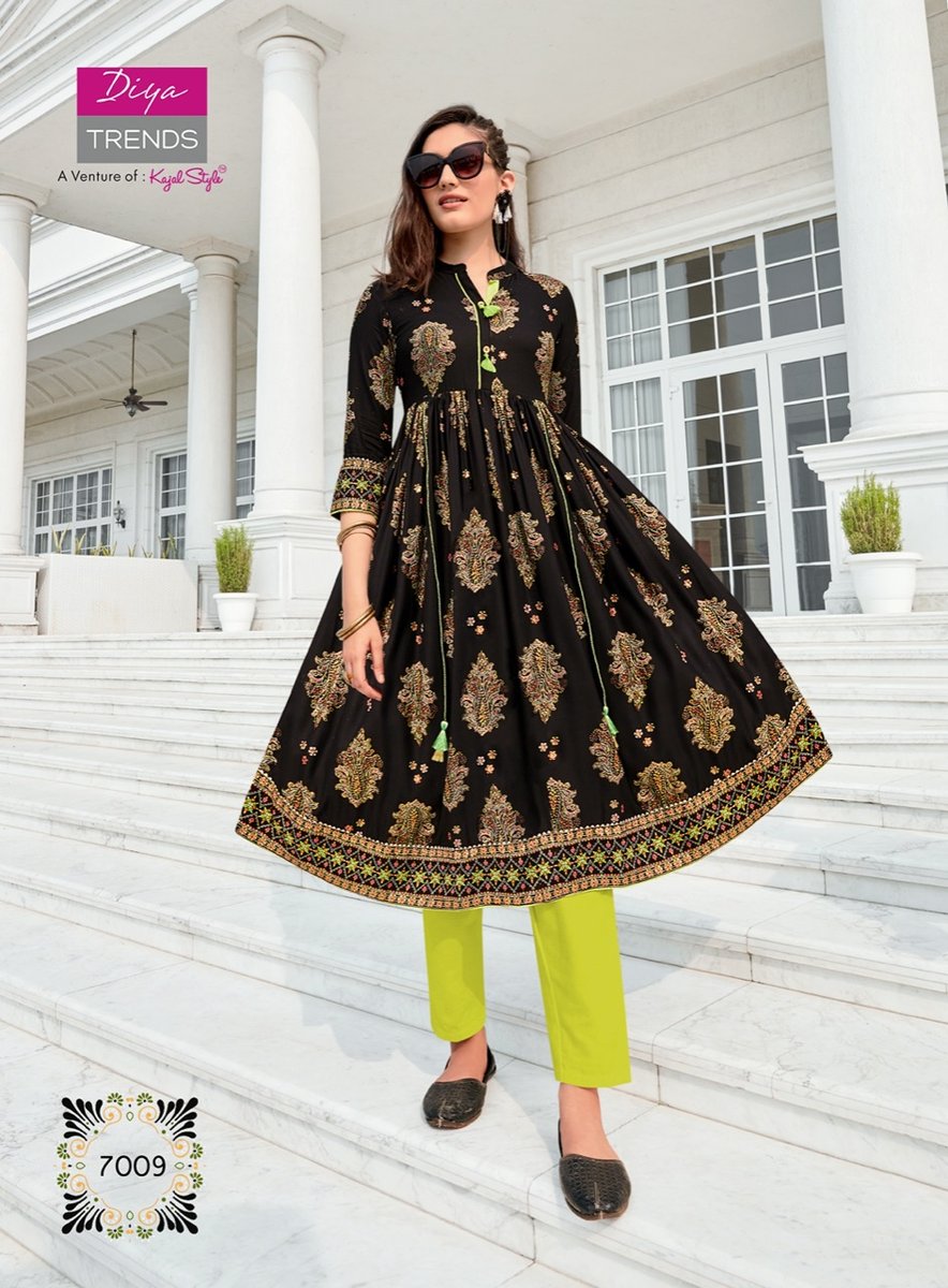 Diya Trendz Ethnic City Vol-7 7001-7010 Series 9