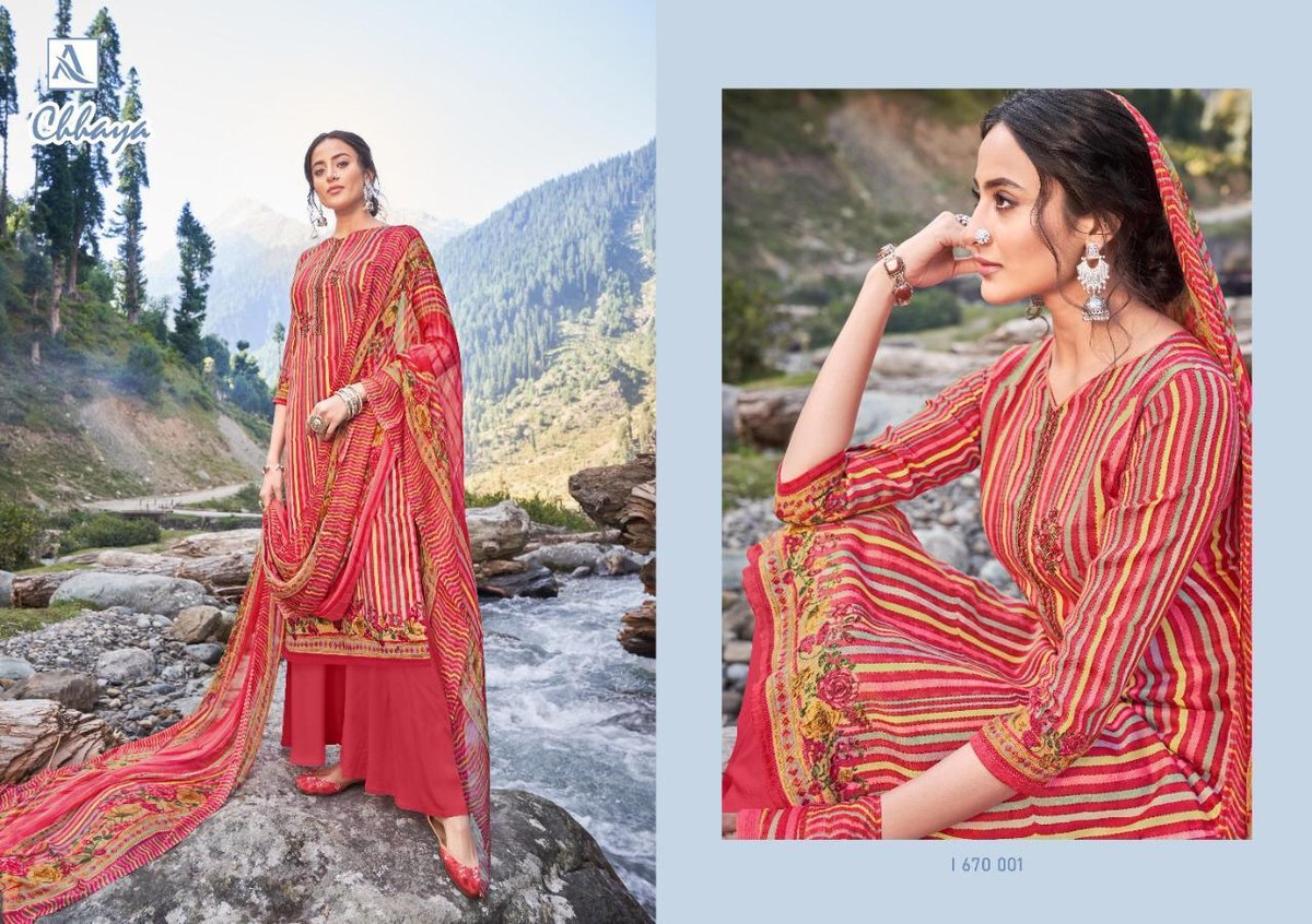 Alok Suits Chhaya 670-001-670-008 Series 1