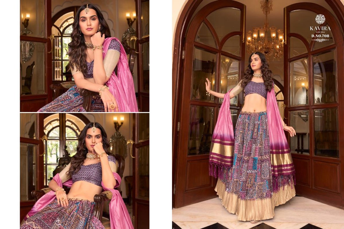Kavira Lehenga Vivanta 701-708 Series 8