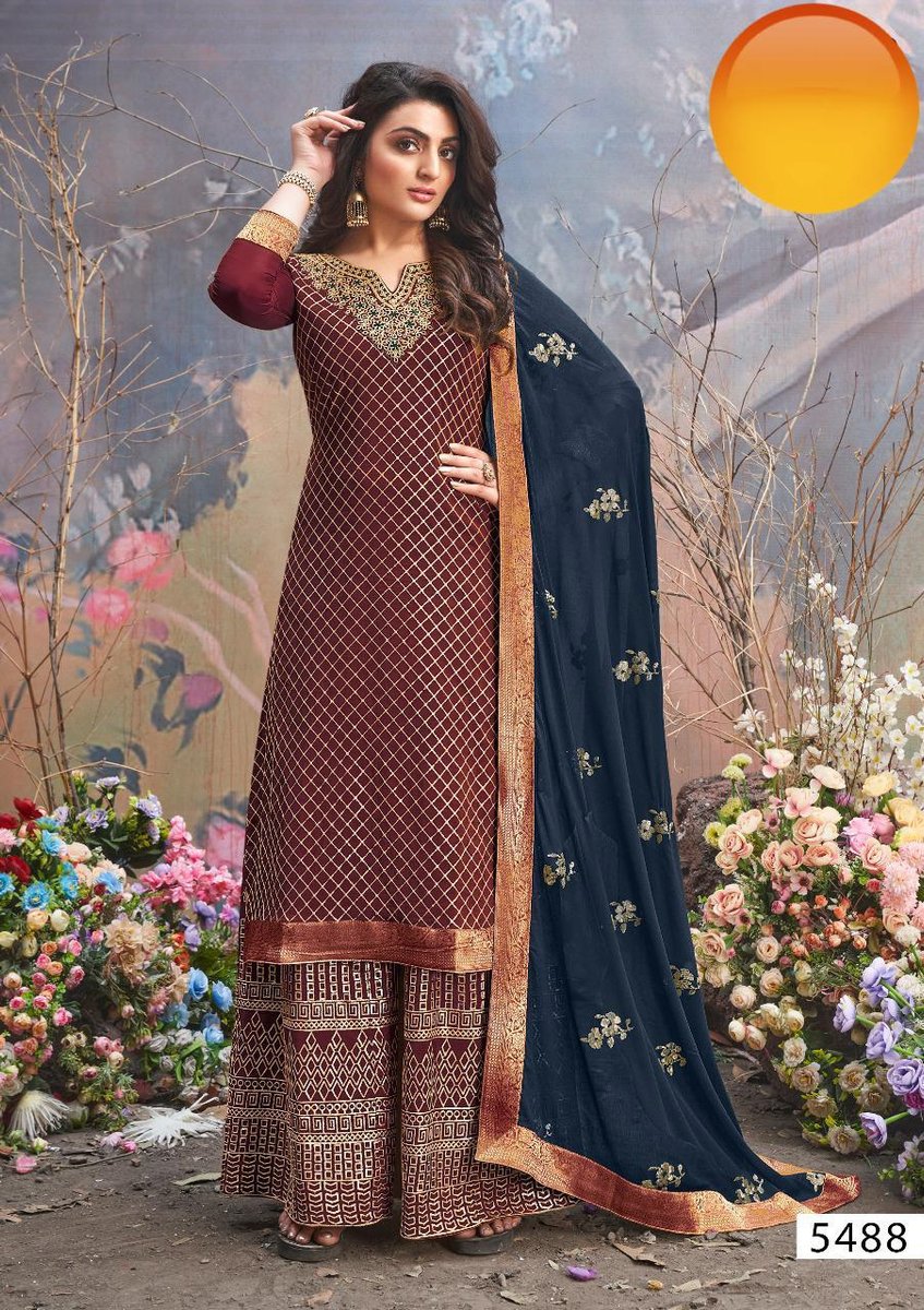 Glossy Muskaan 5488 Colors 2
