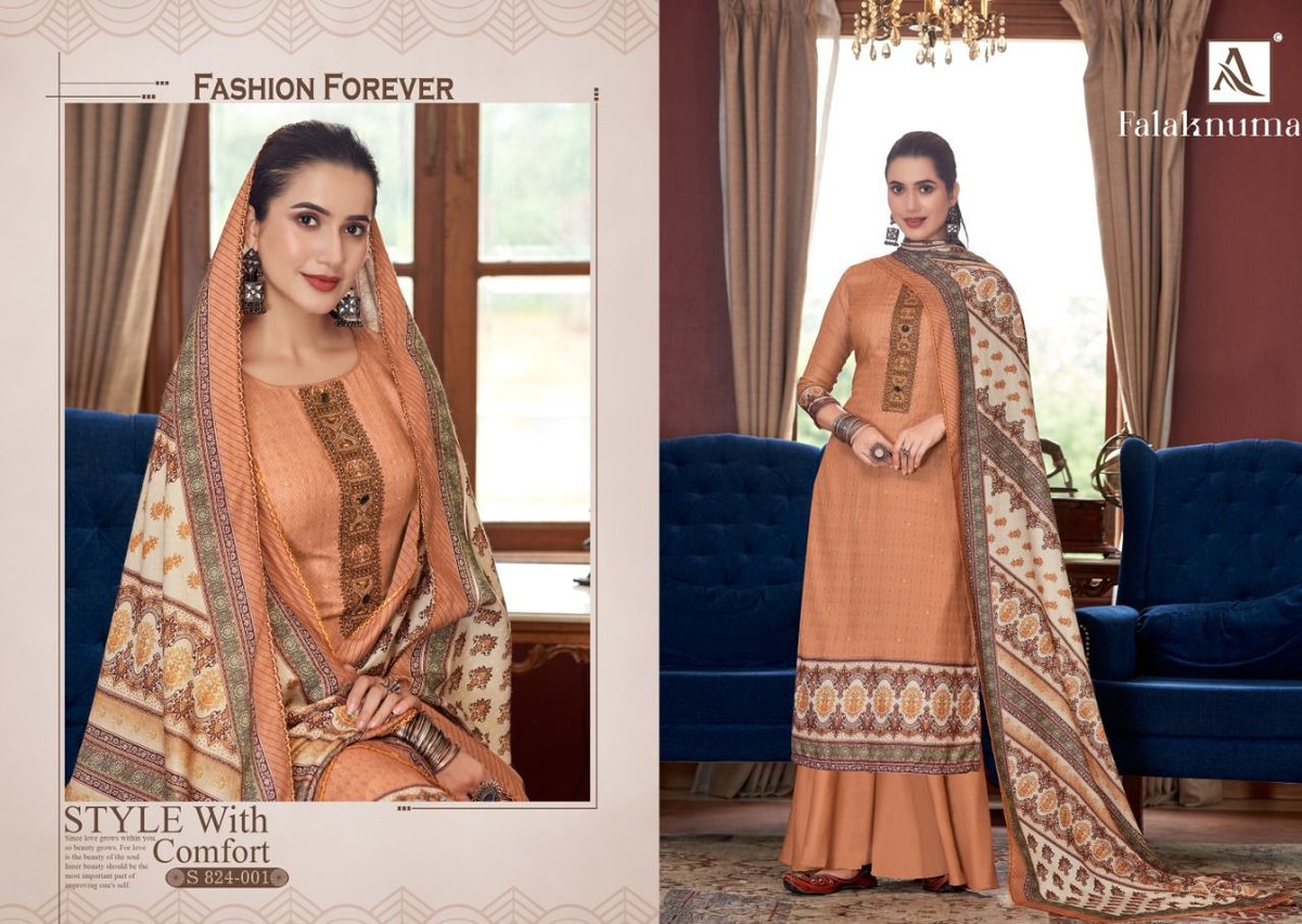 Alok Suits Falaknuma 824-001 to 824-010 Series 1