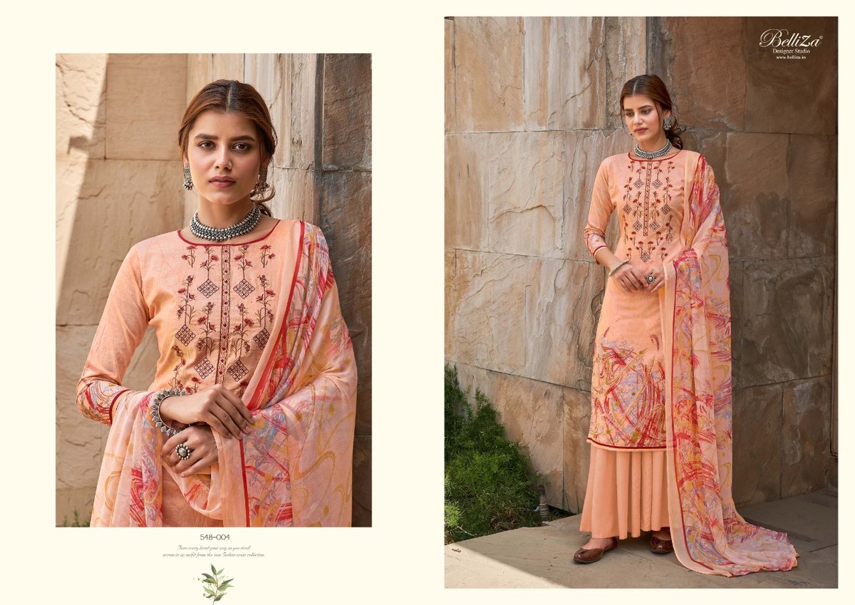 Belliza Designer Maanjari 548-001 to 548-010 Series 4