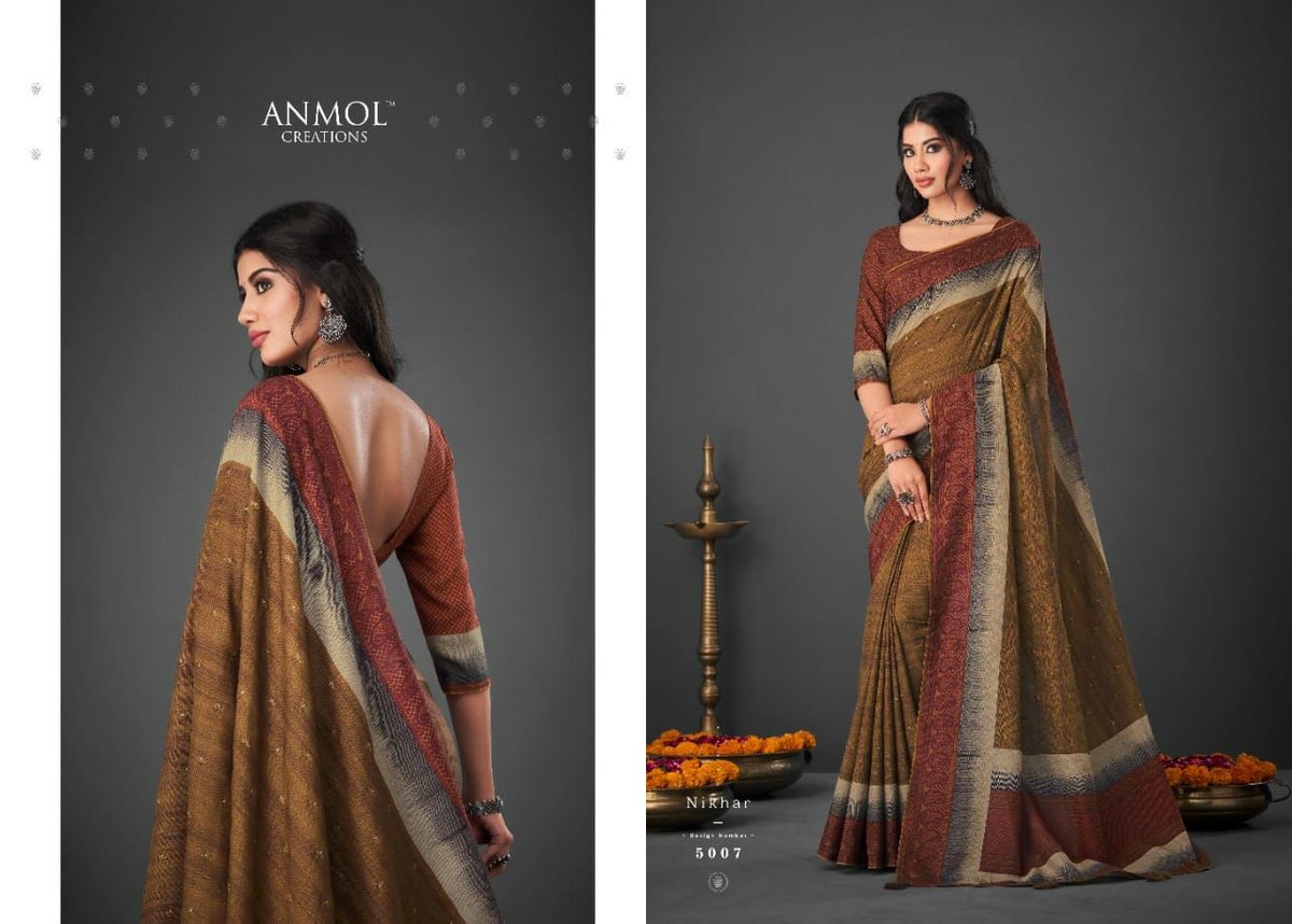 Anmol Creations Nikhar 5001-5014 Series 7
