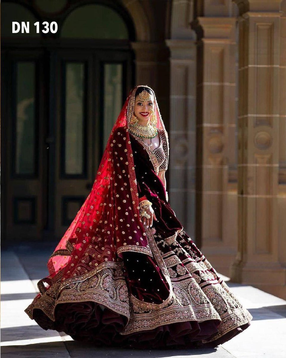 DJ Bridal Designer Lehenga DJ-130 Design 1